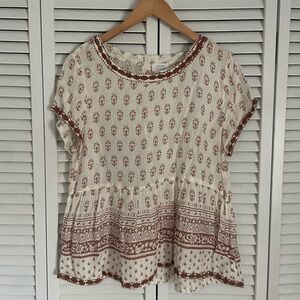 Bohemian Print Women’s Top
